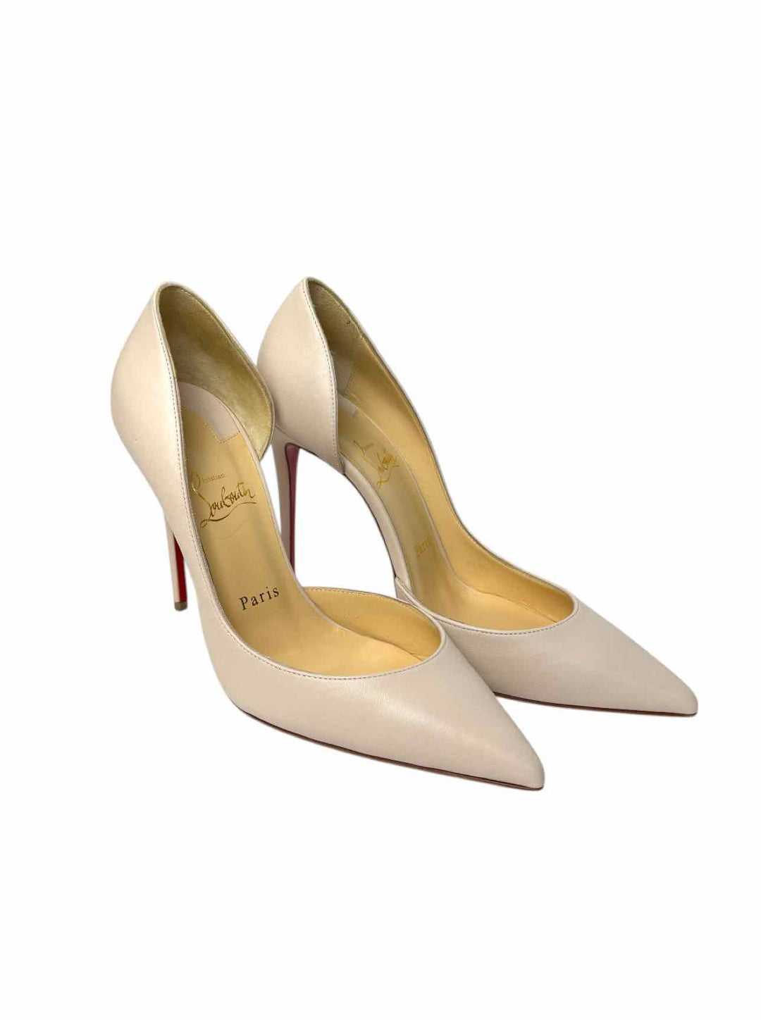 Louboutin Size 38 Leather Pumps