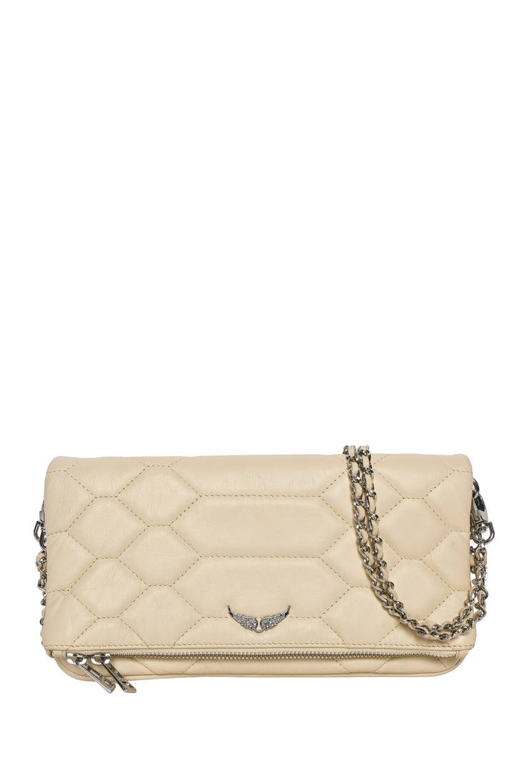 Zadig & Voltaire Quilted Rock Clutch