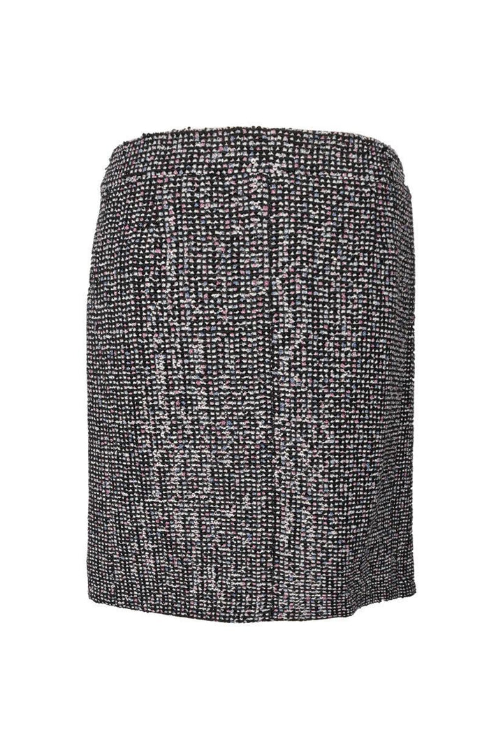 Chanel Size 36 Sequin & Tweed Embellish Mermaid Mini Skirt