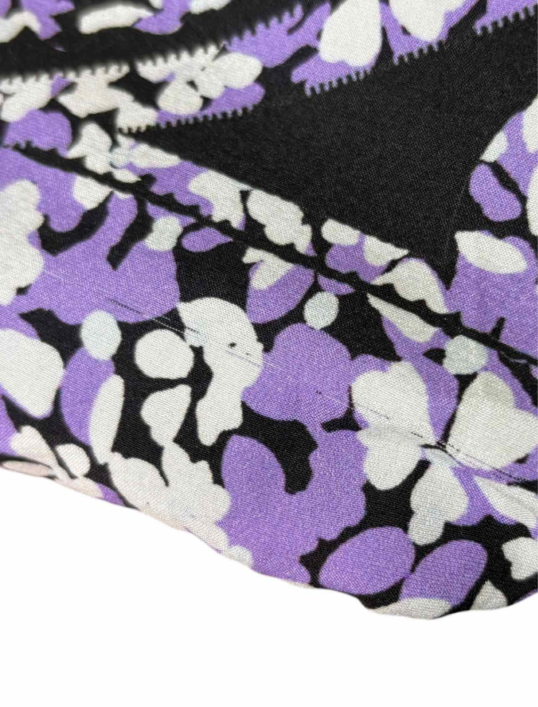 Etro Size 46 Floral Print Silk Dress