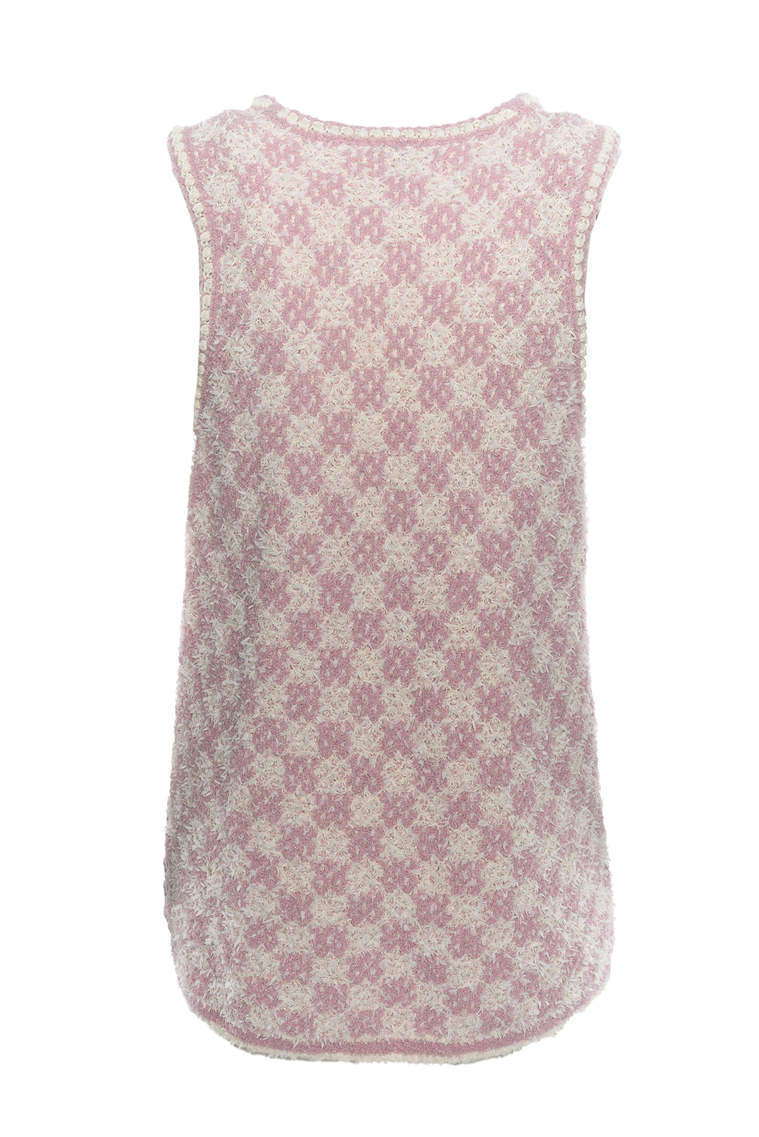Chanel Size 34 2023 Patterned Metallic Tweed Vest