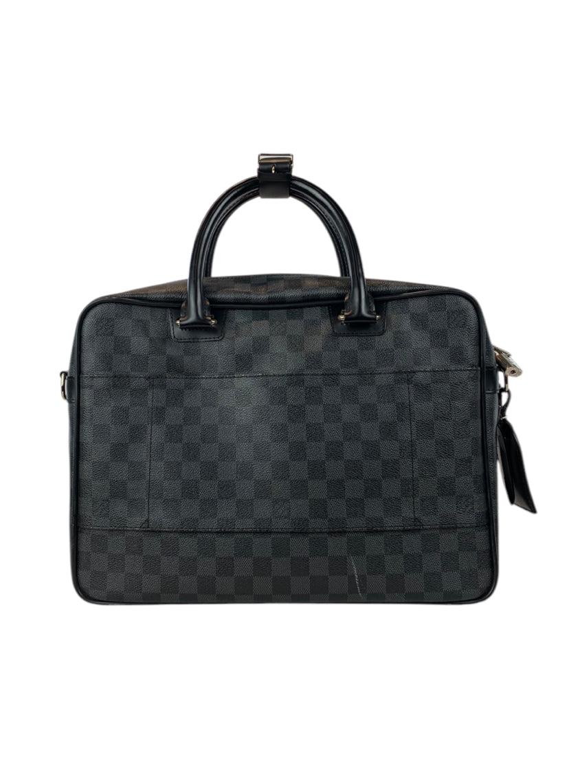 Louis Vuitton 2012 Damier Graphite Icare Laptop Bag Briefcase