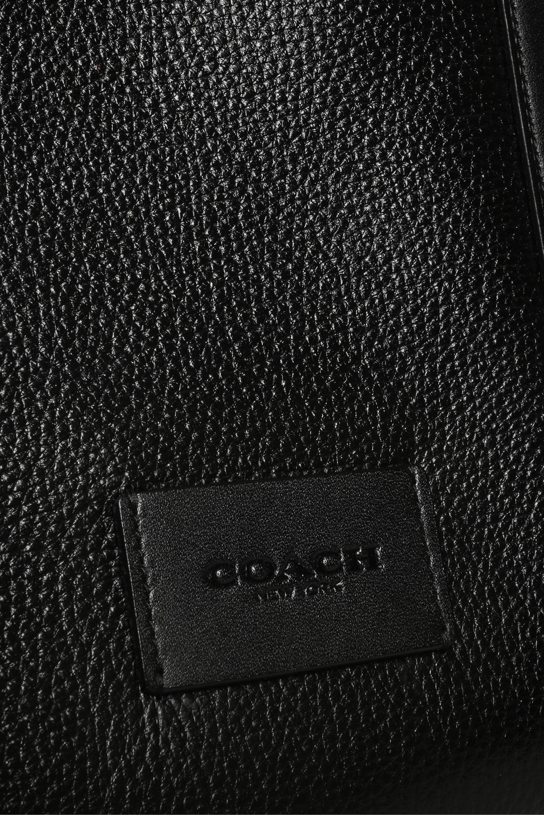 Coach Pebbled Calf Leather Sprint Tote