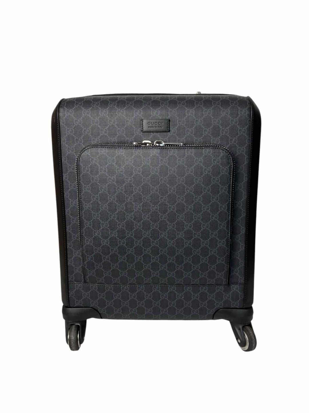 Gucci GG Supreme Carry On Rolling Suitcase Luggage