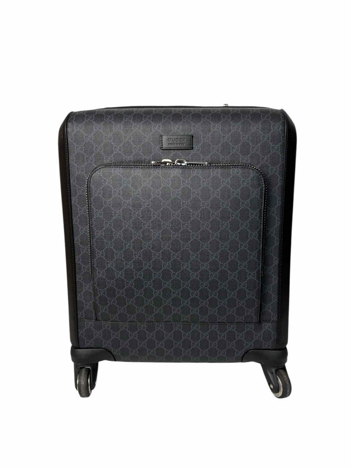 Gucci GG Supreme Carry On Rolling Suitcase Luggage