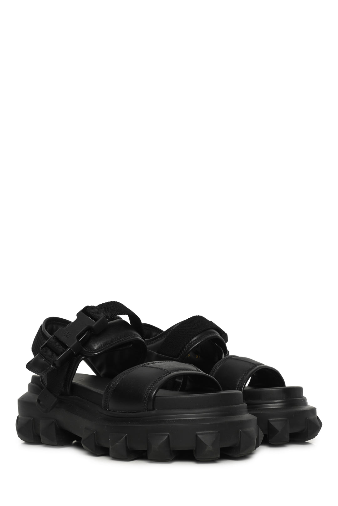 Valentino Size 37 Chunky Rockstud Sandals