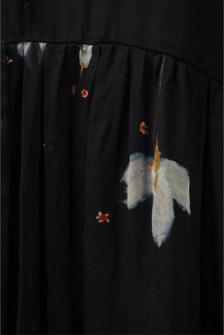 Forte_Forte Size 0 Silk Floral Maxi Dress