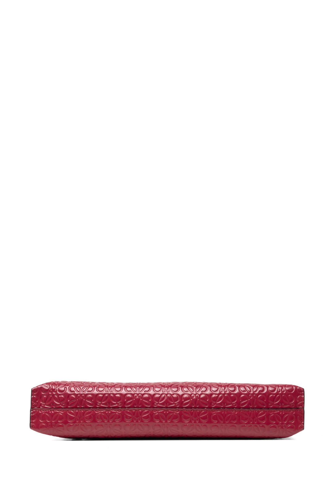 Loewe Anagram Embossed Leather T Clutch