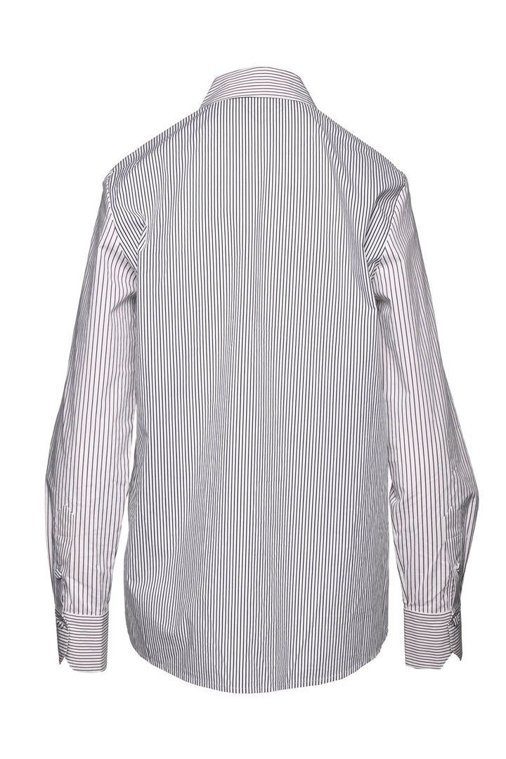 Silvia Tcherassi Size S Floral & Stripe Naroa Blouse