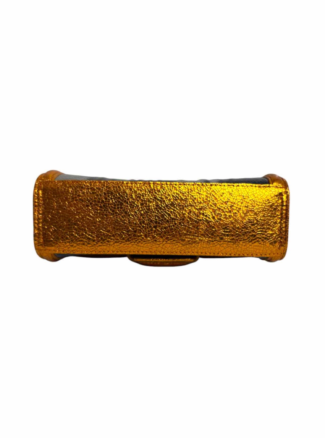 Dries Van Noten Metallic Leather Purse