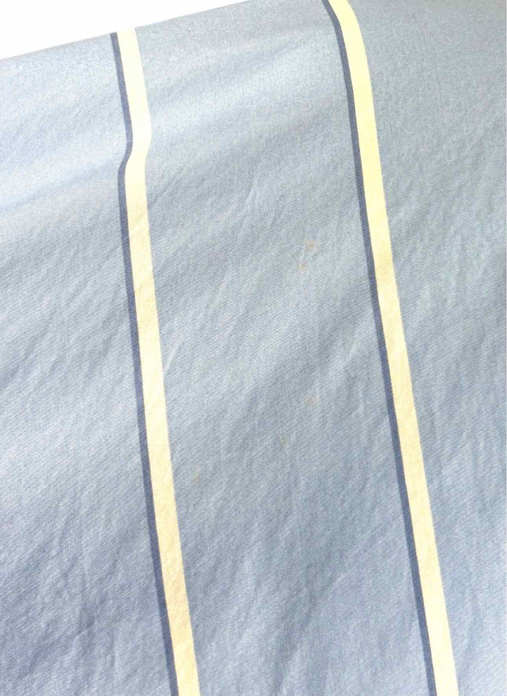 Balenciaga Size 38 Striped Cotton Short SleeveTops