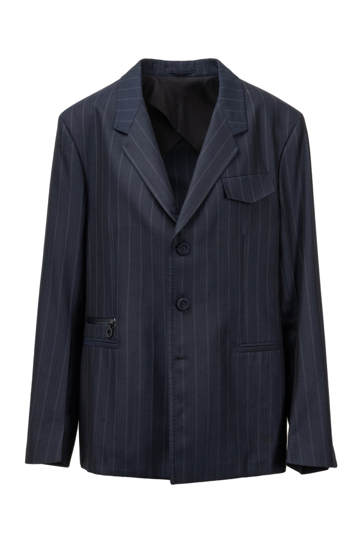 Salvatore Ferragamo Size 40 Men's Pinstripe Blazer
