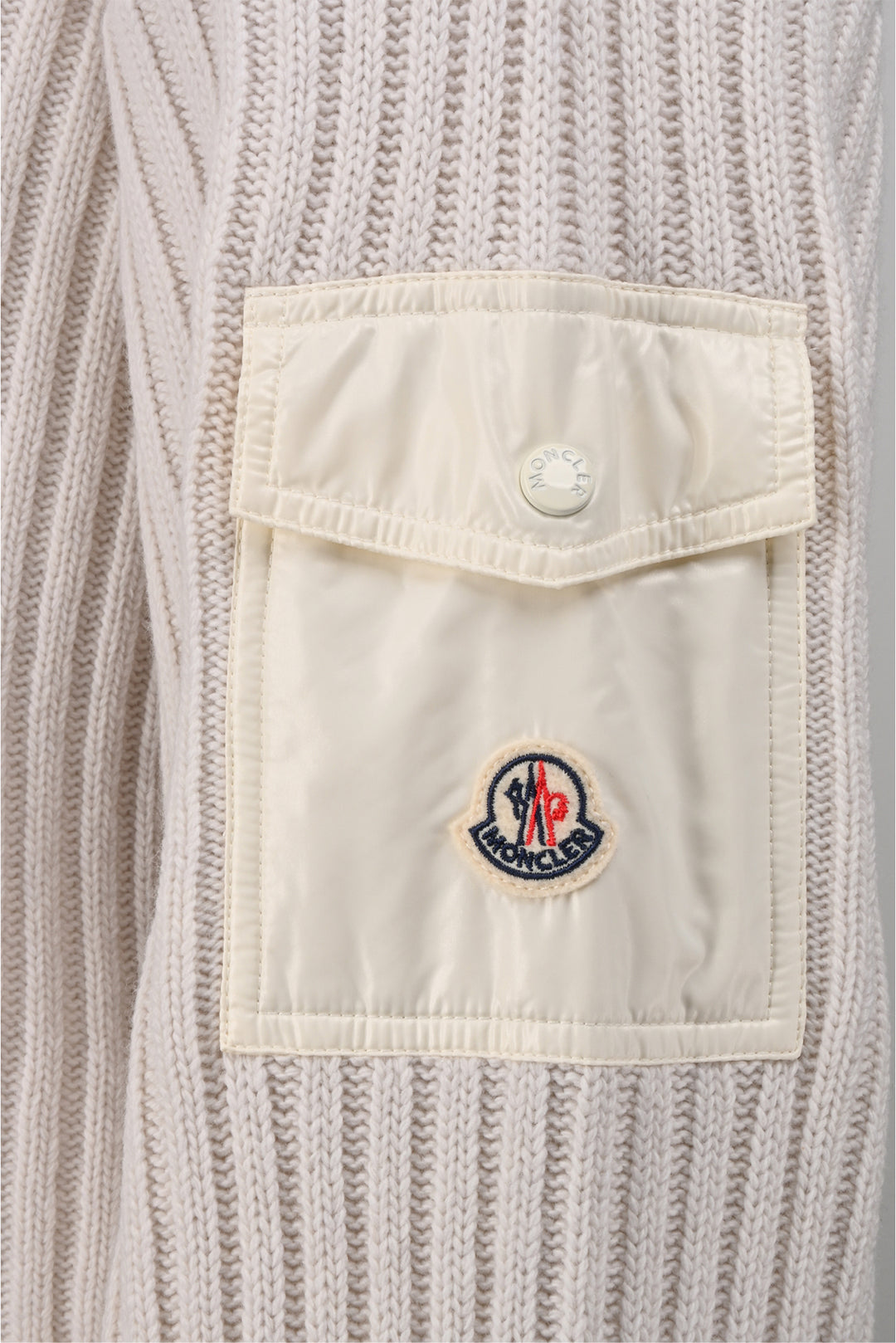 Moncler Size L Collo Alto Tricot Turtleneck Sweater