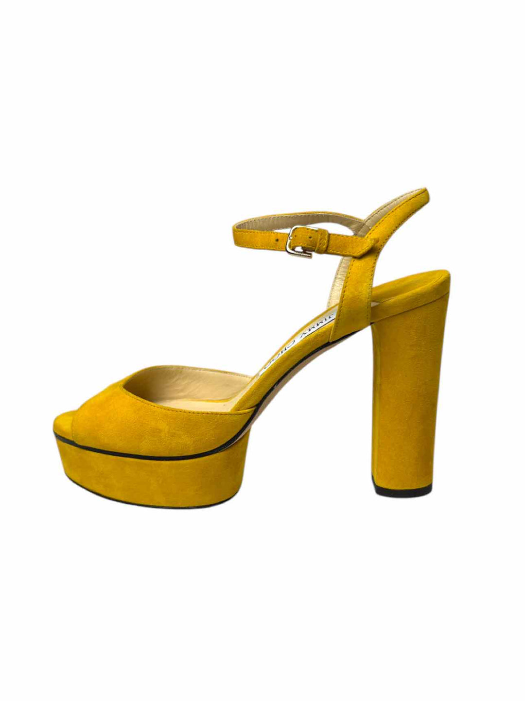 Jimmy Choo Size 37 Platform Suede Sandals