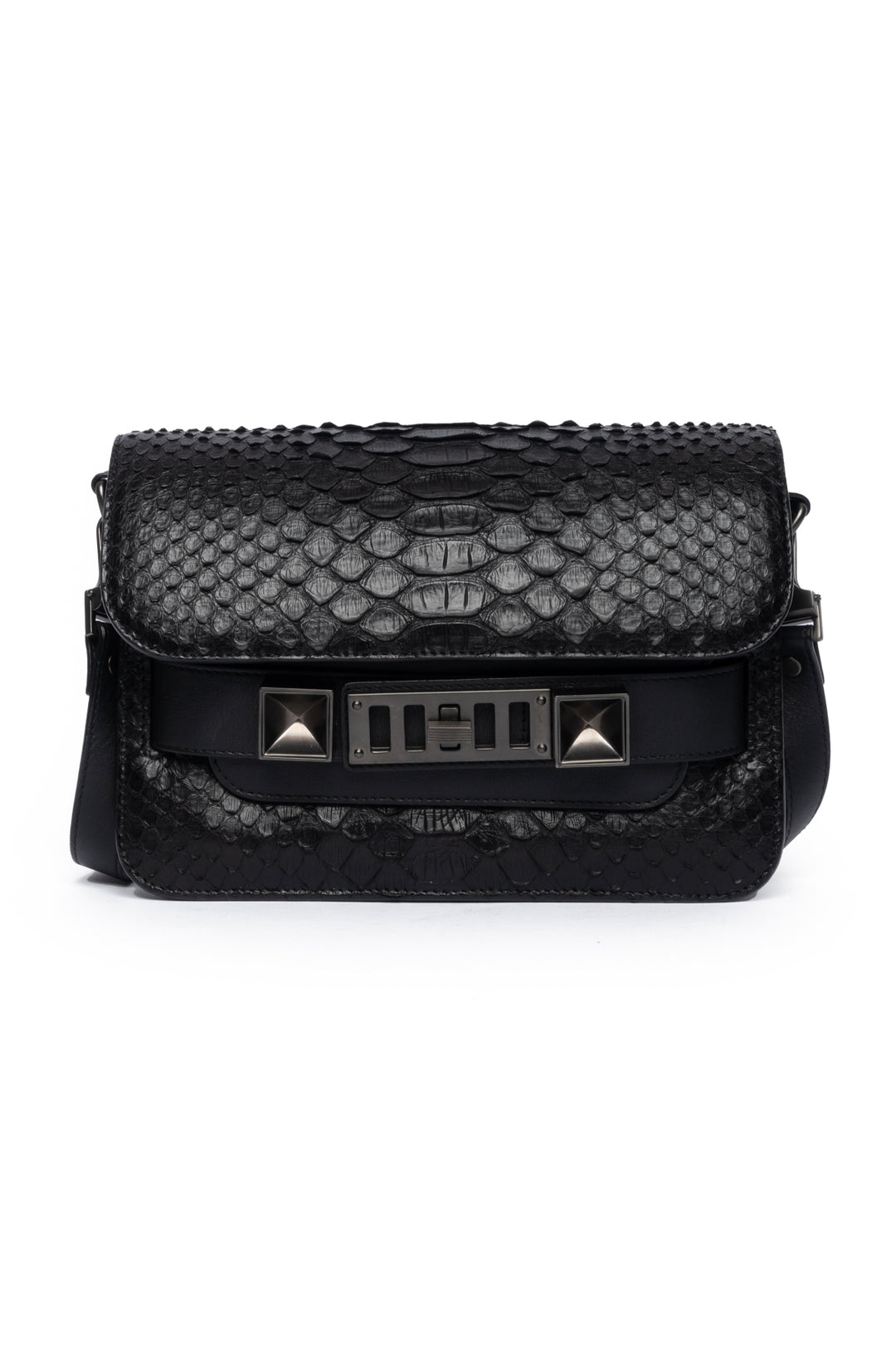 Proenza Schouler Python PS11 Mini Classic Crossbody