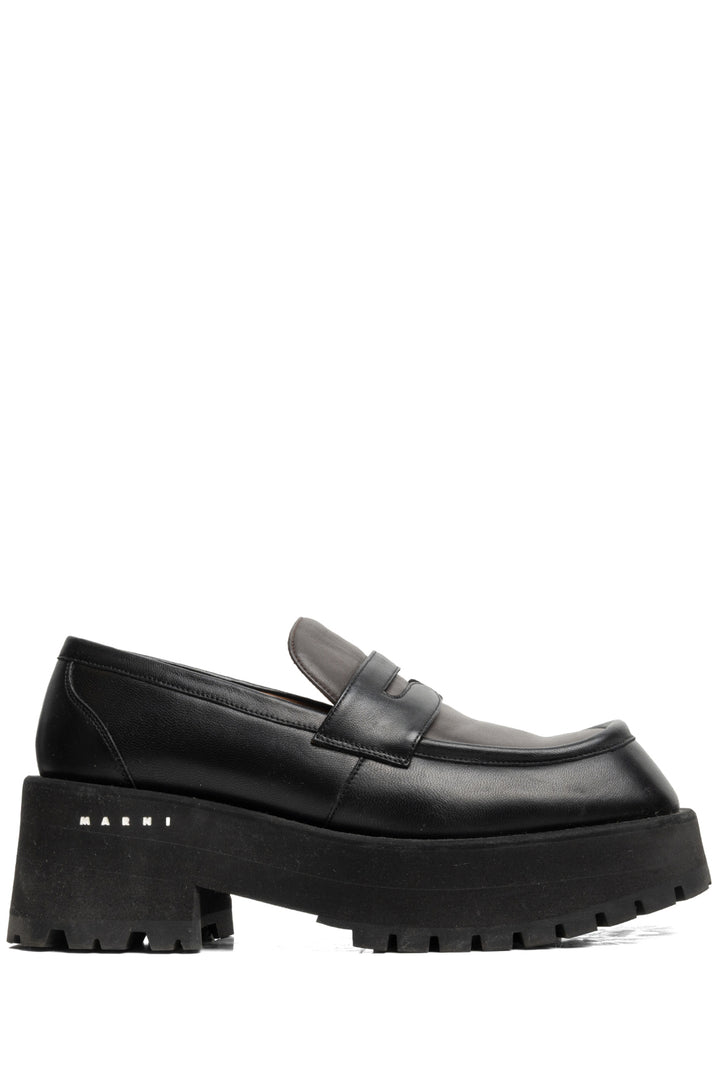 Marni Size 39 Platform Penny Loafers