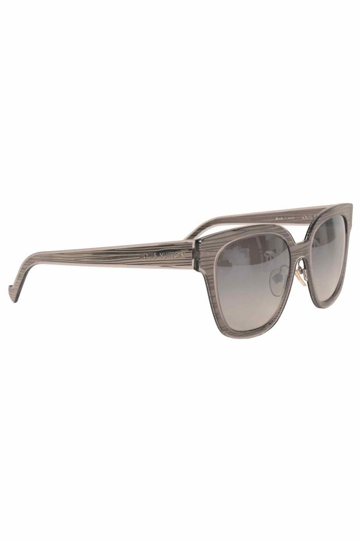 Louis Vuitton Silver Epi Audrey Wayfarer Gradient Eyewear