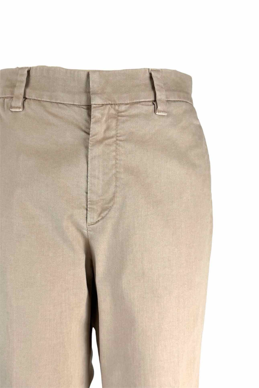 Brunello Cucinelli Size 6 Cotton Tapered Leg Pants