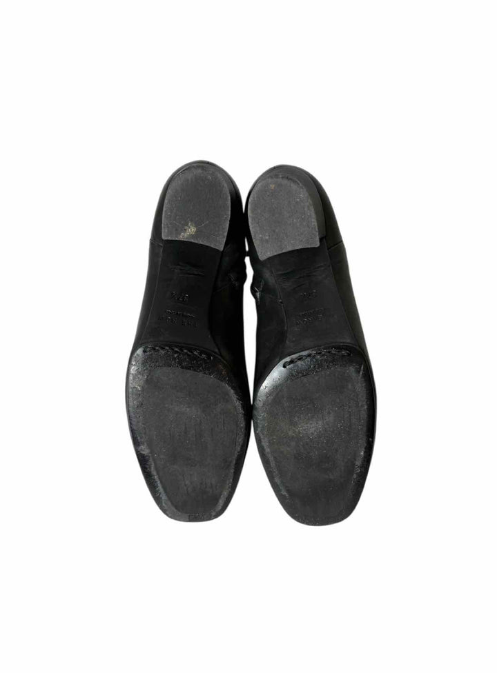 The Row Size 37.5 Bowin Leather Ankle Boots