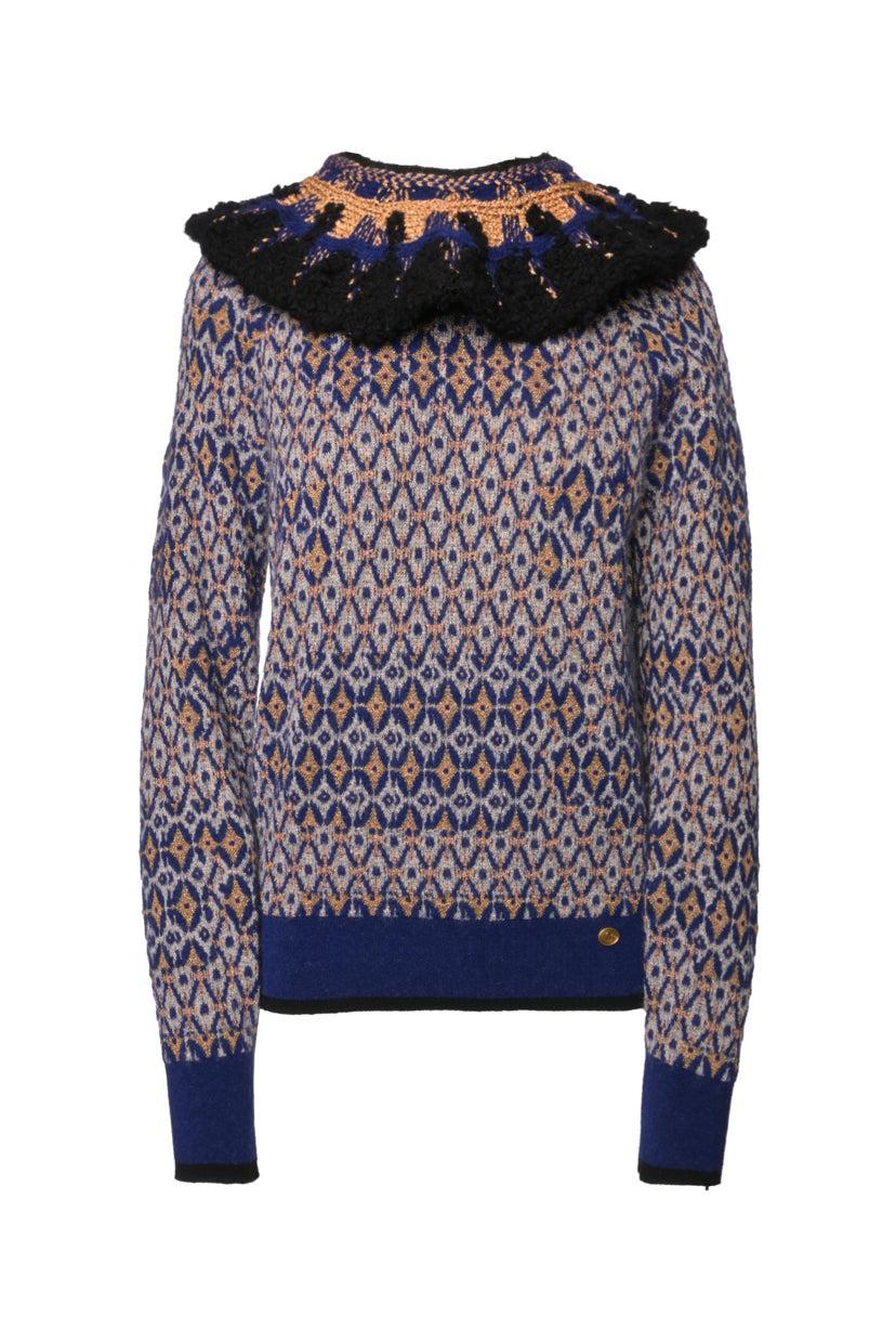 Chanel Size 36 Glitter Knit Sweater