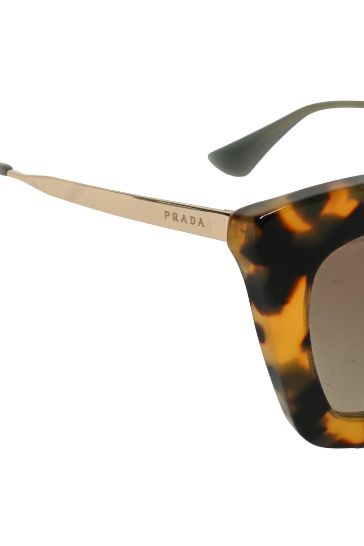 Prada Havana Cinema Cat-Eye Sunglasses