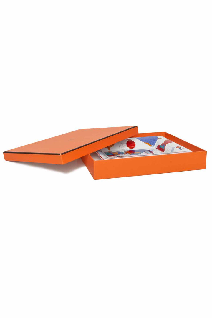 Hermes Echec Au Roi Porcelain Change Tray