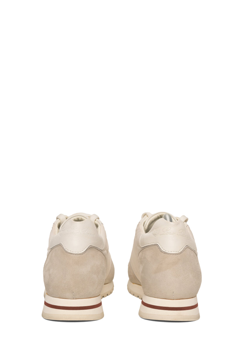 Loro Piana Size 38 My Wind Suede Trim Sneaker