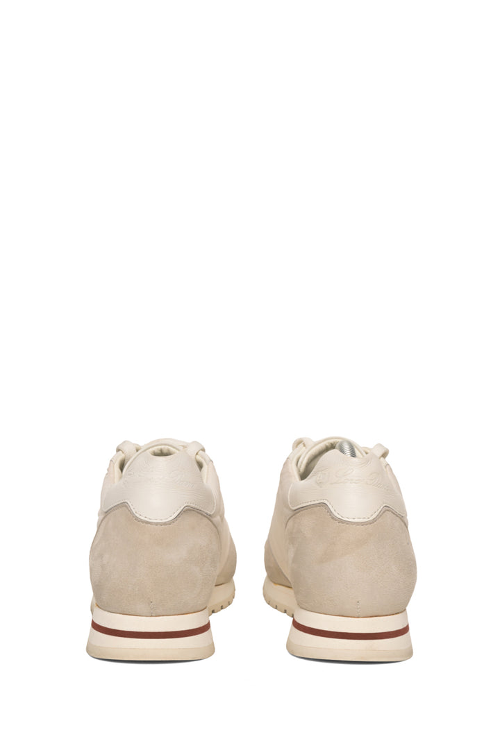 Loro Piana Size 38 My Wind Suede Trim Sneaker