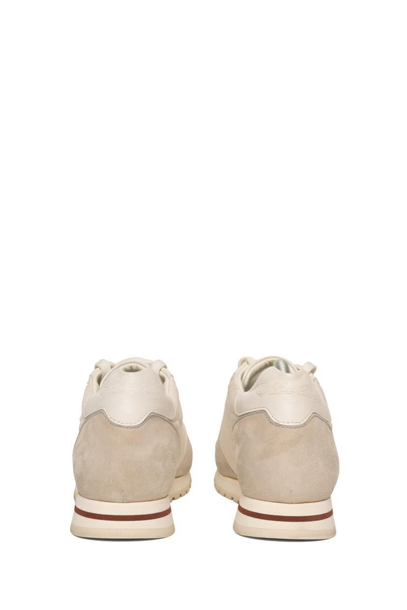 Loro Piana Size 38 My Wind Suede Trim Sneaker