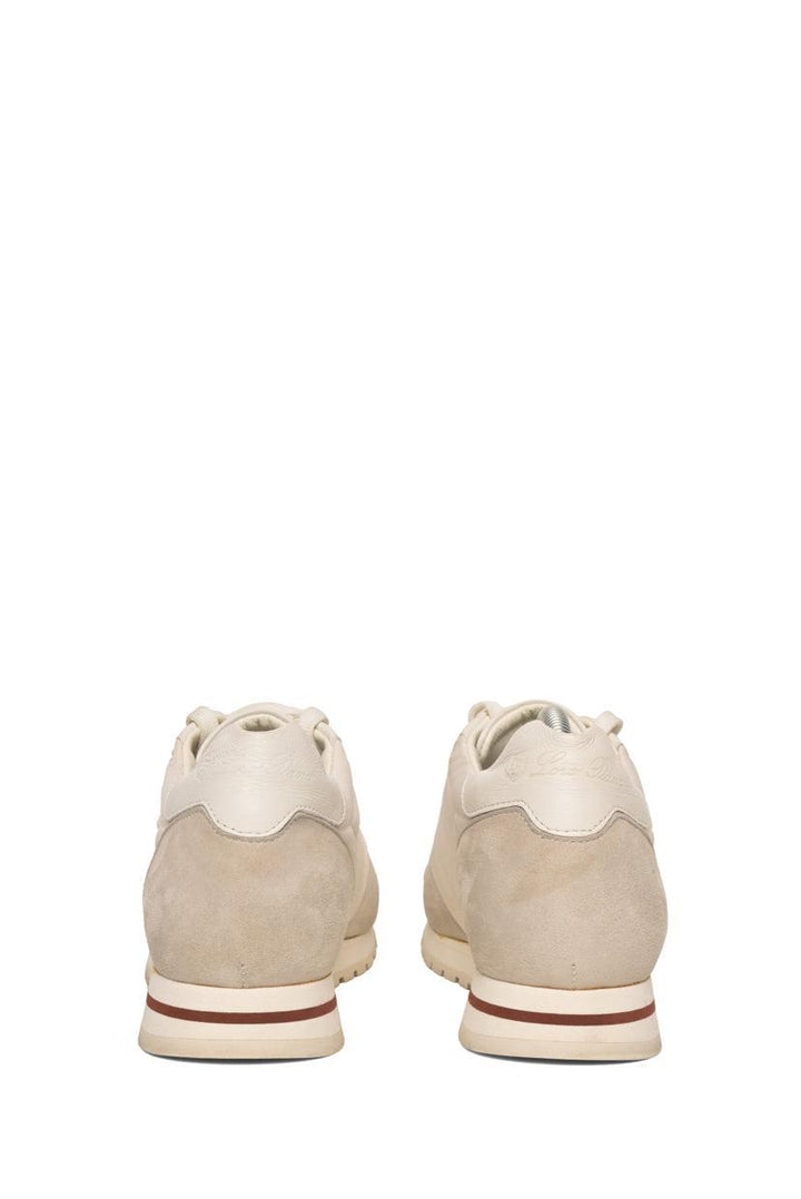 Loro Piana Size 38 My Wind Suede Trim Sneaker