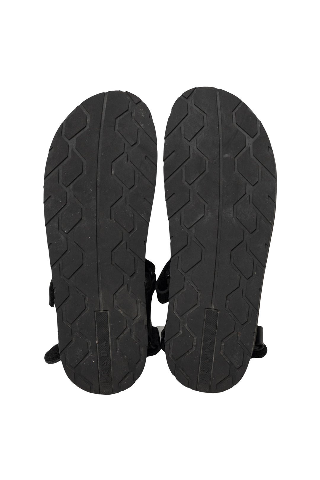 Prada Size 39 Logo Sandals