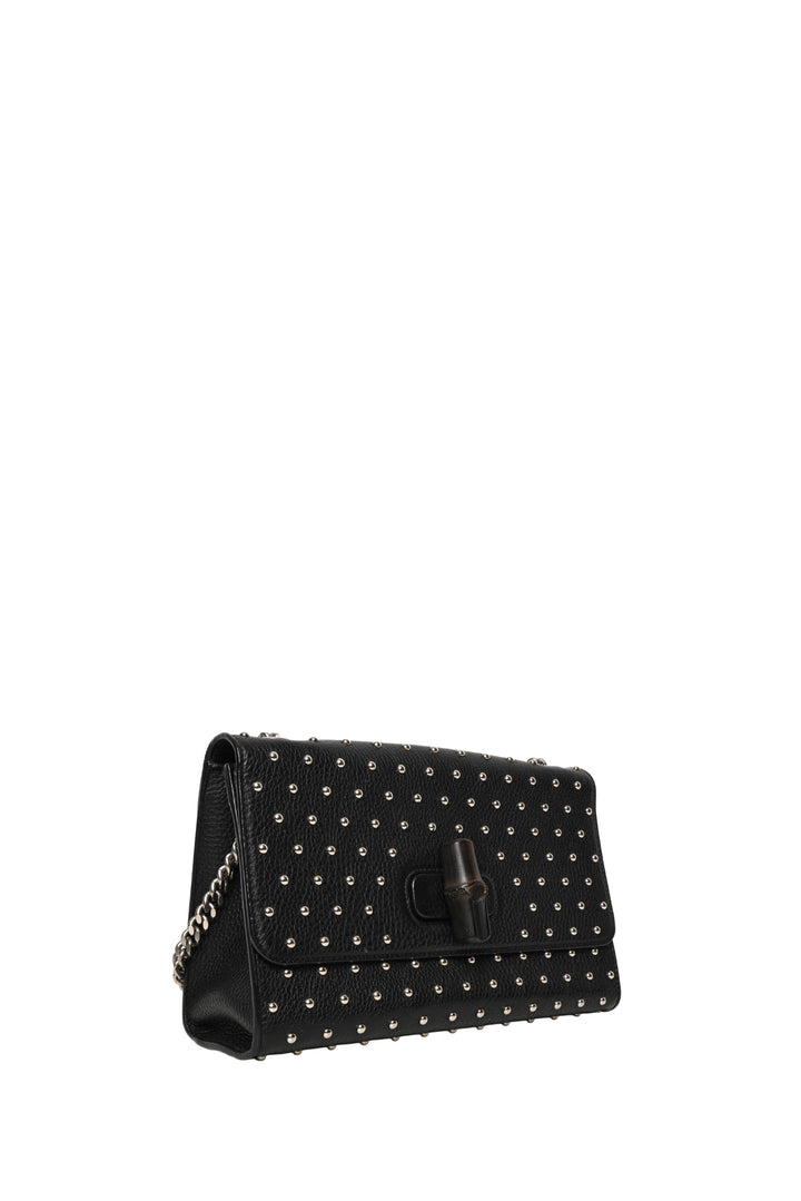 Gucci Studded Medium Miss Bamboo Shoulder Bag