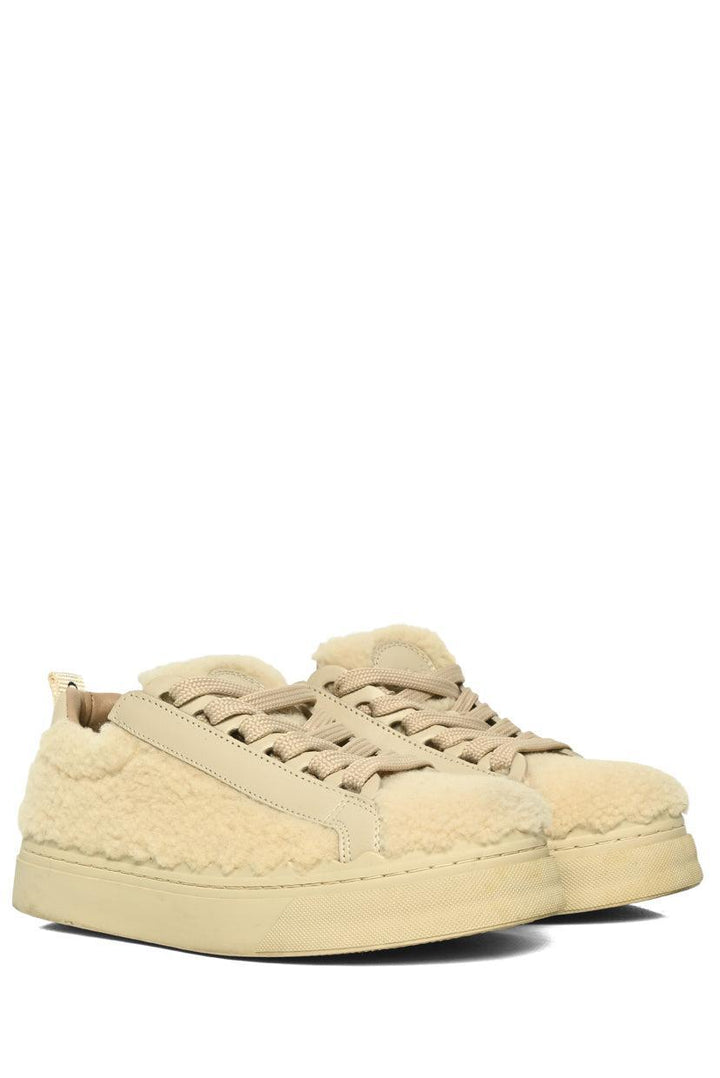 Chloe Size 35 Lauren Shearling Sneakers