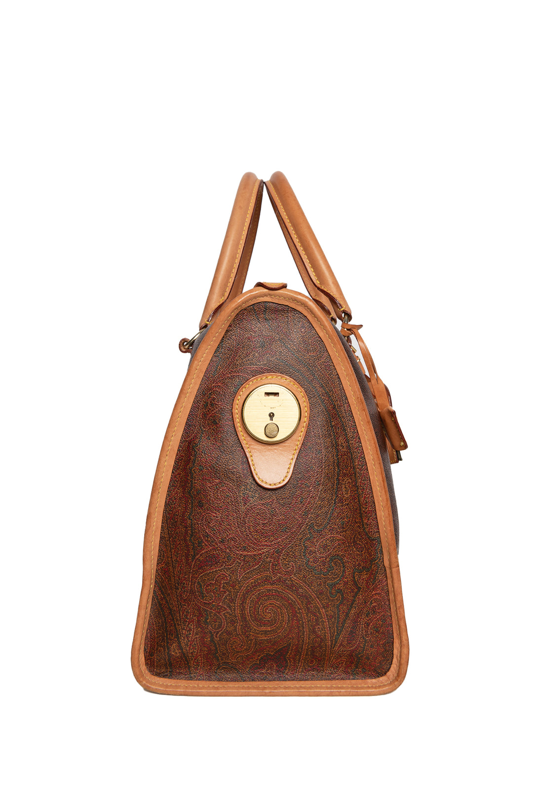 Etro Vintage Paisley Print Duffle Bag