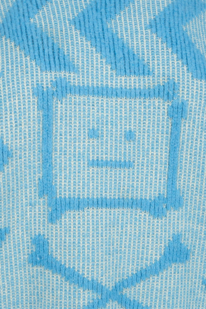 Acne Studios Size L Men's Keith Cross Bones Face Relaxed Crewneck Sweater