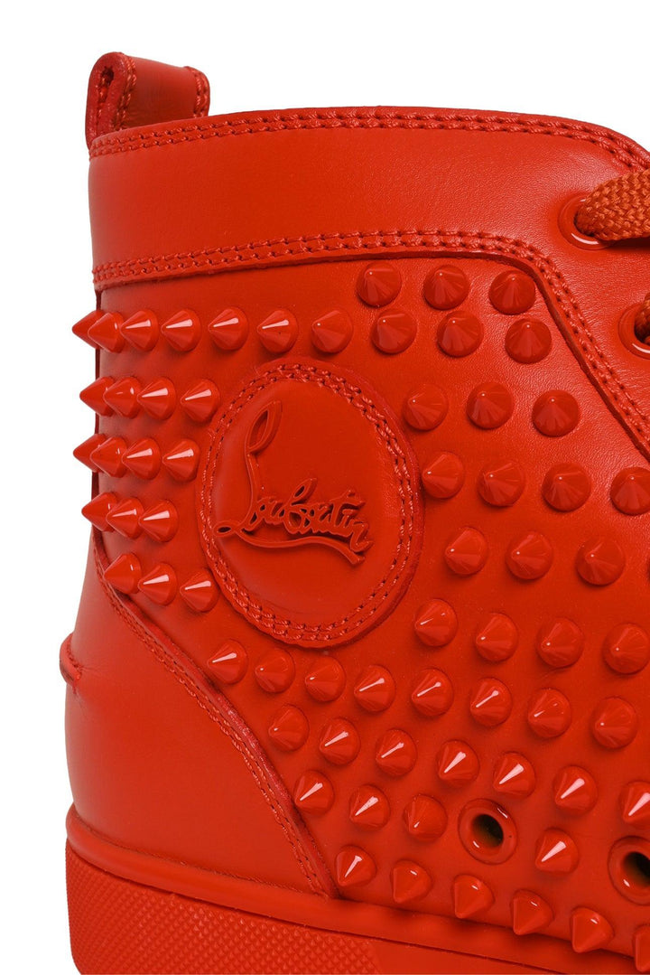Mens Shoe Size 41.5 Christian Louboutin Men's Louis Spikes Sneakers