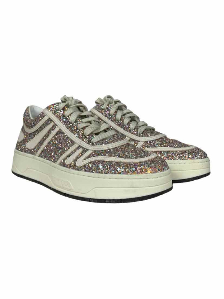 Jimmy Choo Hawaii Glitter Size 39 Sneaker