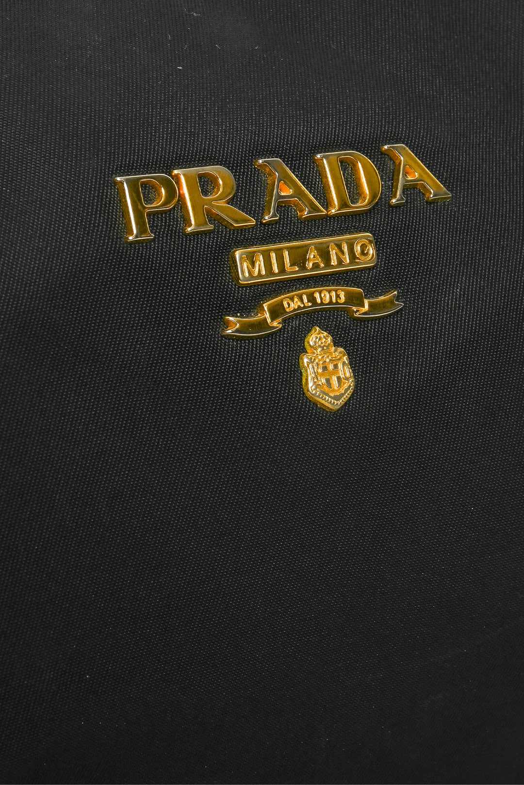 Prada Tessuto Nylon & Saffiano Leather Handle Purse