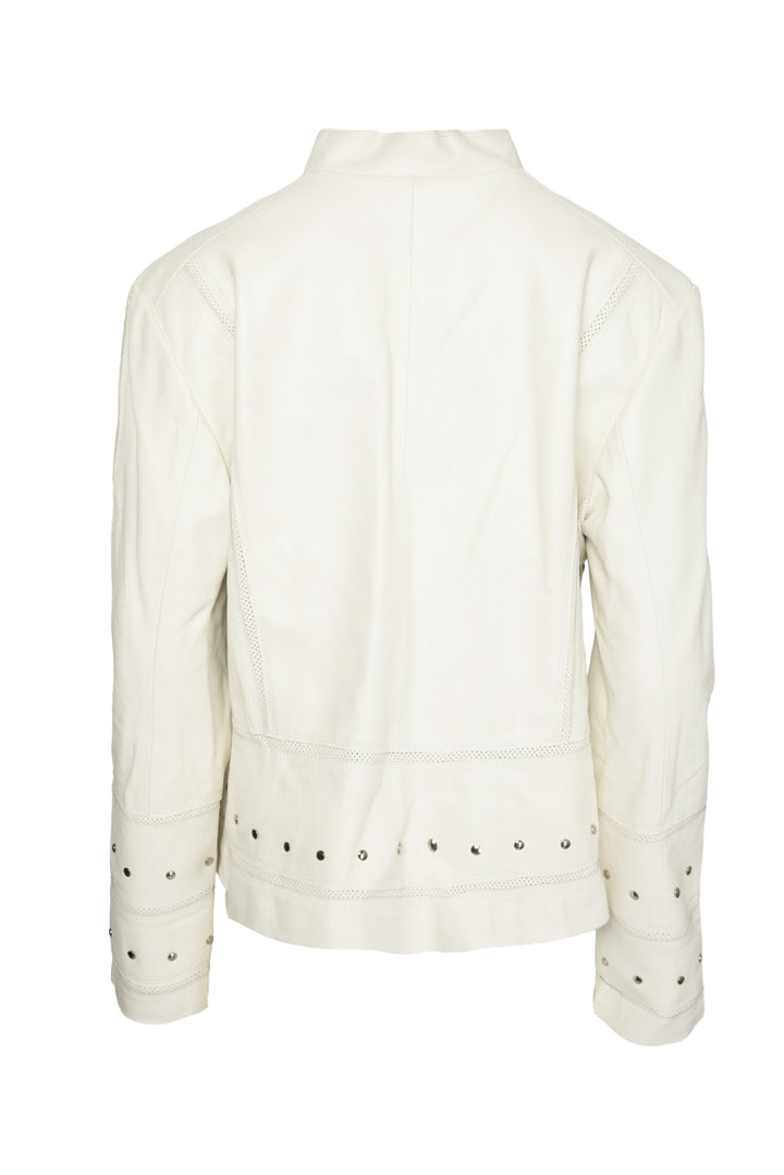 St John Sport Size XL Leather Jacket