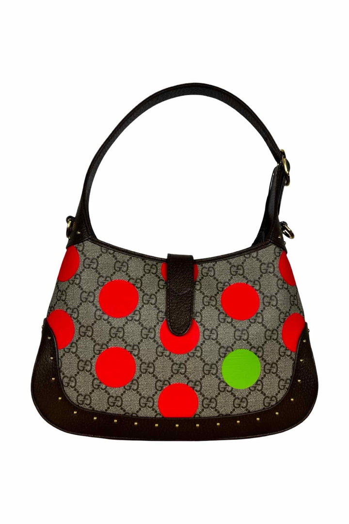 Gucci Polka Dot Studded Small Jackie