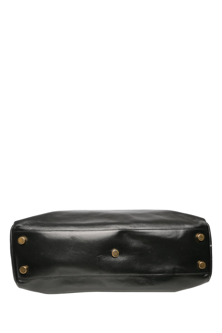 Saint Laurent Leather Shopping Tote