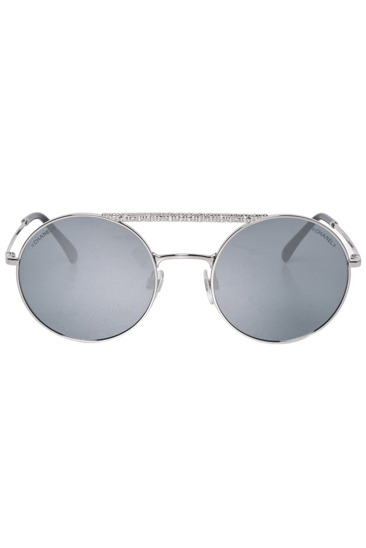Chanel Metal Winter Round Sunglasses