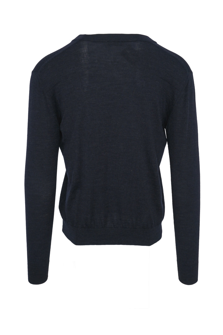 Dior Size M Men's Fine Knit Wool Cardigan