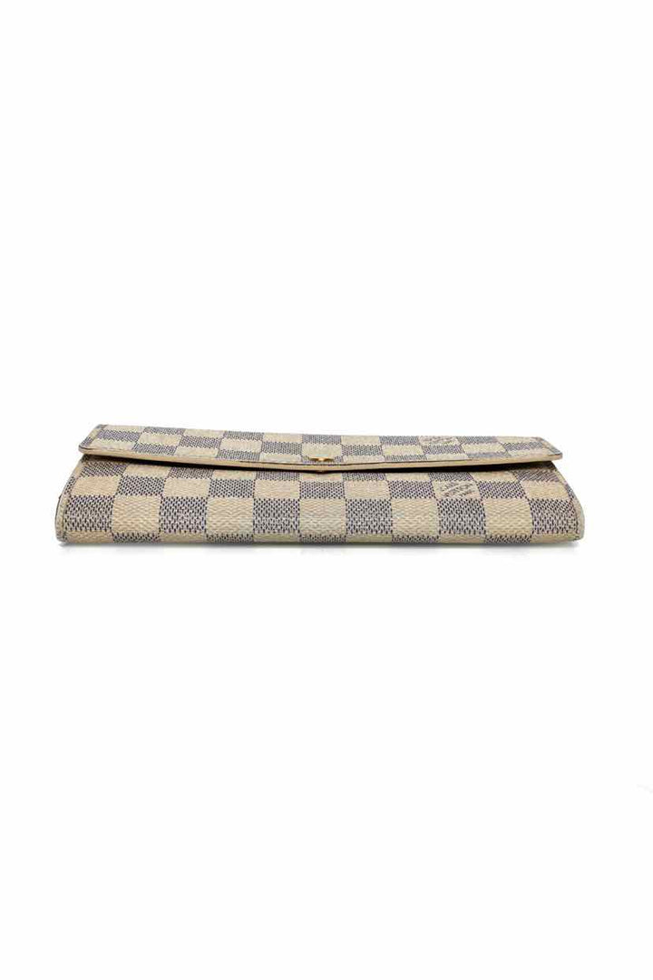 Louis Vuitton 2011 Damier Azur Sarah Wallet