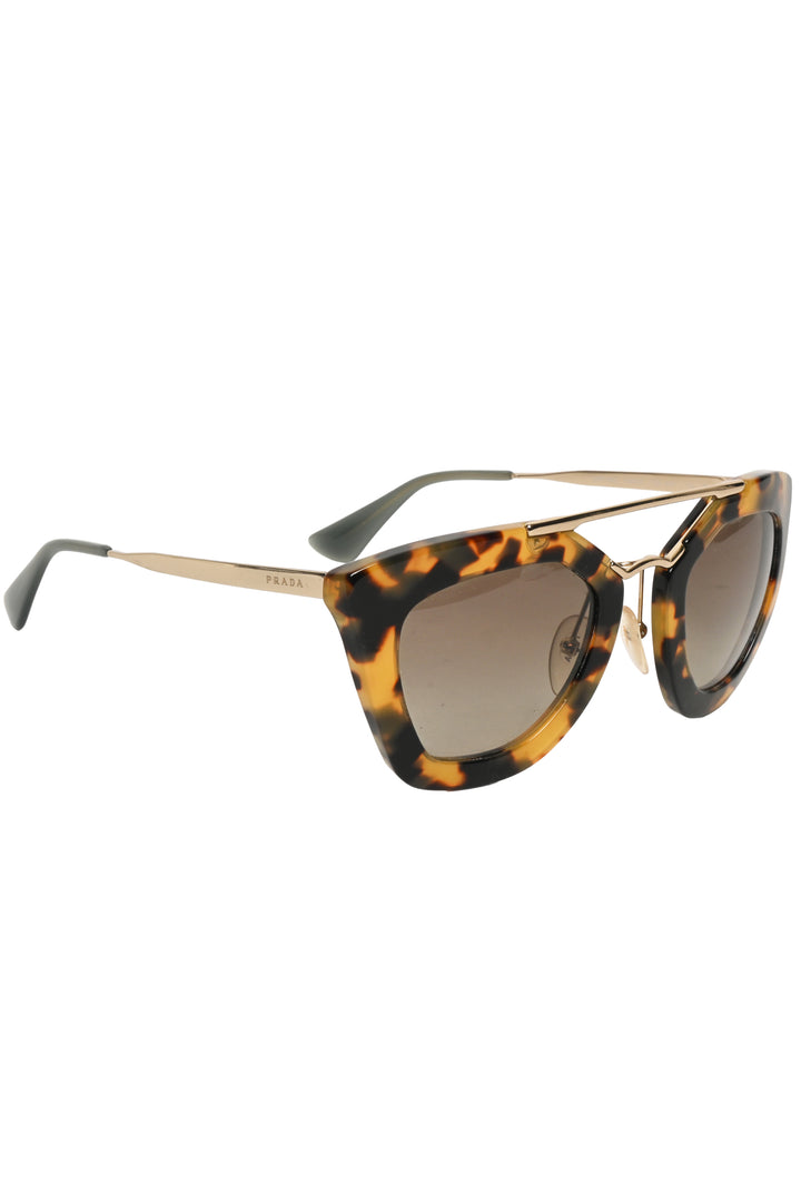 Prada Havana Cinema Cat-Eye Sunglasses