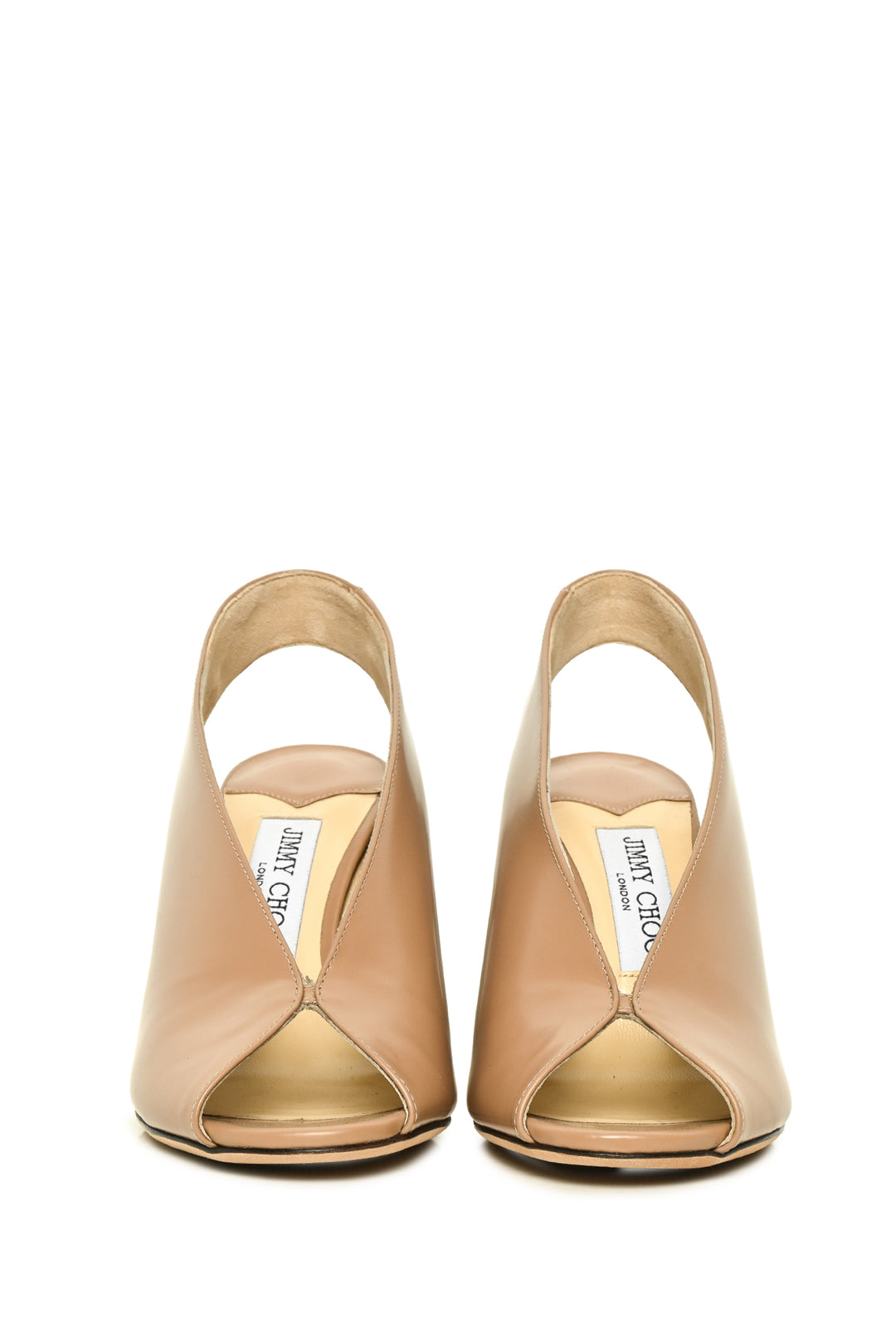 Jimmy Choo Size 37 Shar 85 Peep Toe Sandals