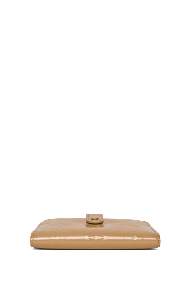 Louis Vuitton 2009 Vernis Monogram French Purse Wallet