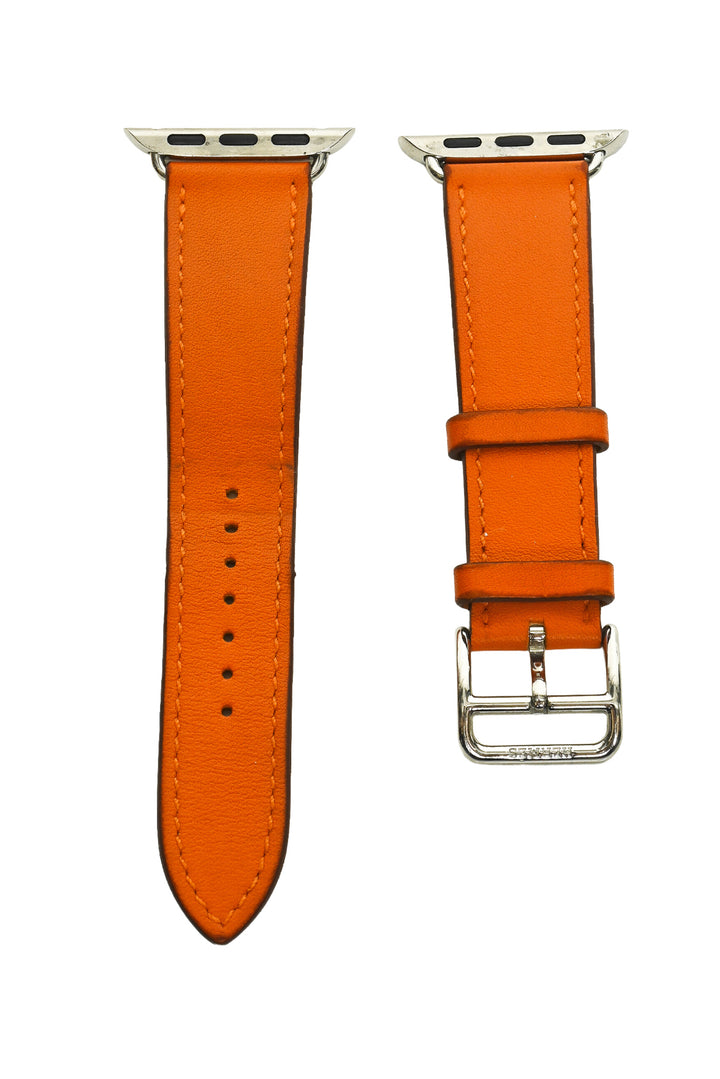 Hermes 41MM Silver Stainless Steel Series 7 Apple Watch