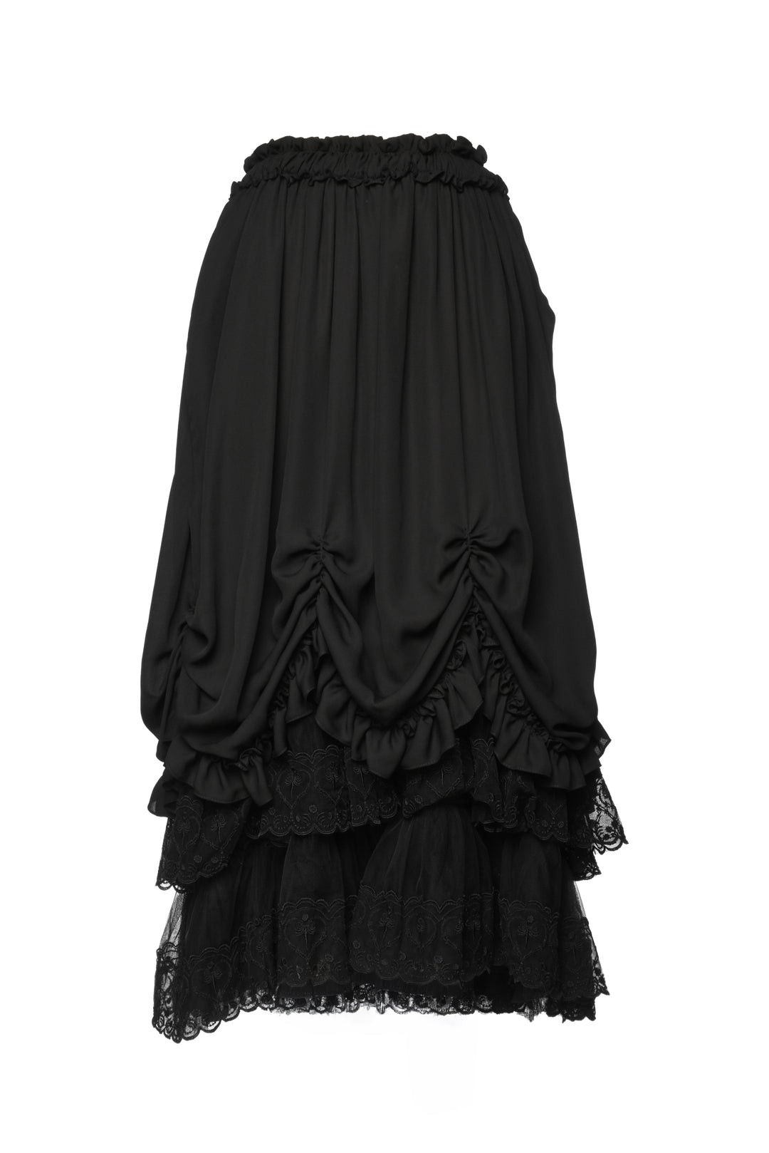 Simone Rocha Size 8 Ruched Tiered Dress