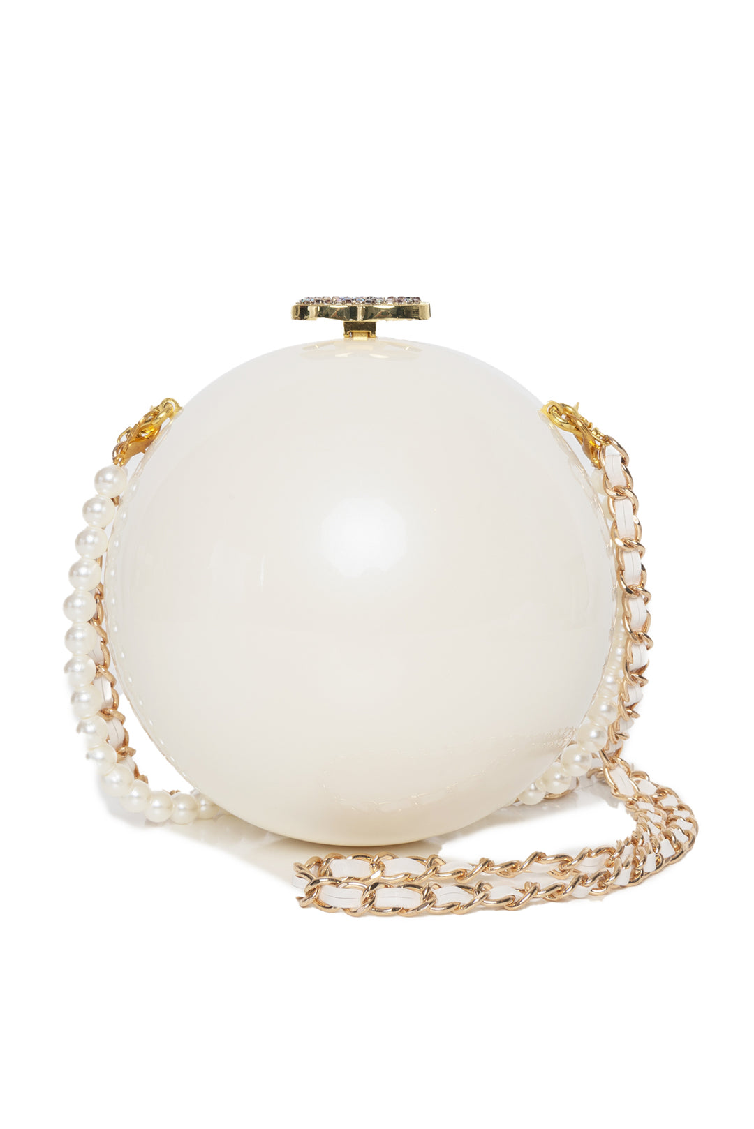 Chanel Rare 2016 VIP Pearl Sphere Shoulder Bag